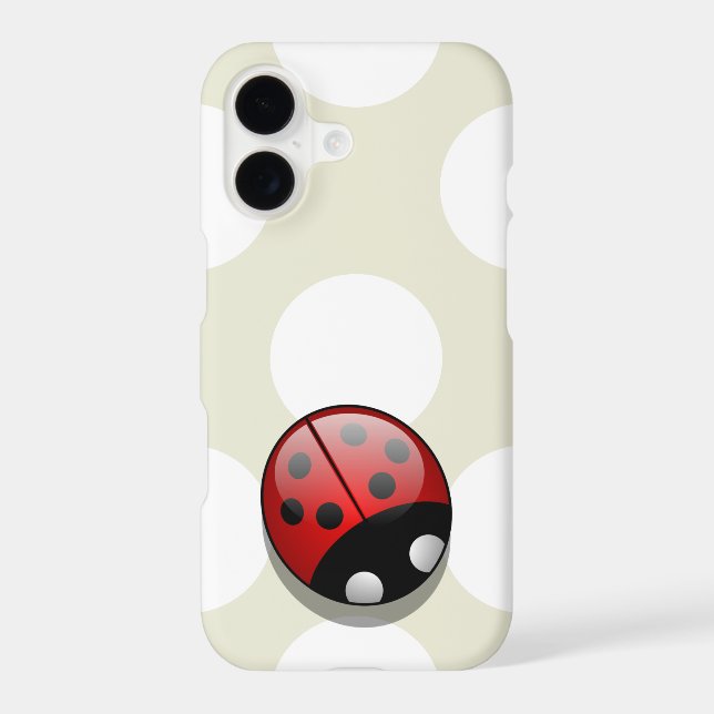 Ladybug, Cute Ladybug, Red Ladybug, Ladybird (Back)