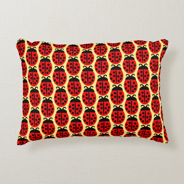 Ladybug Decorative Cushion (Front)