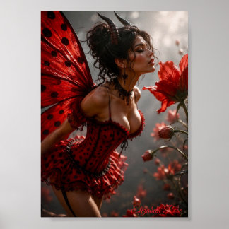 Ladybug Demoness Poster