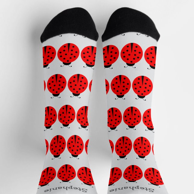 Ladybug  Design Socks (Top)