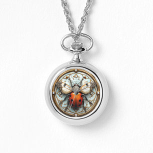 Ladybug Diamonds Gold Elegant Sophisticated Watch