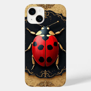Ladybug  Elegant Artistic Painting Case-Mate iPhone 14 Case