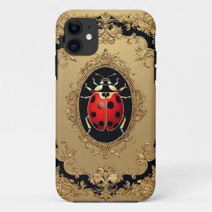 Ladybug Elegant Artistic Painting Case-Mate iPhone Case