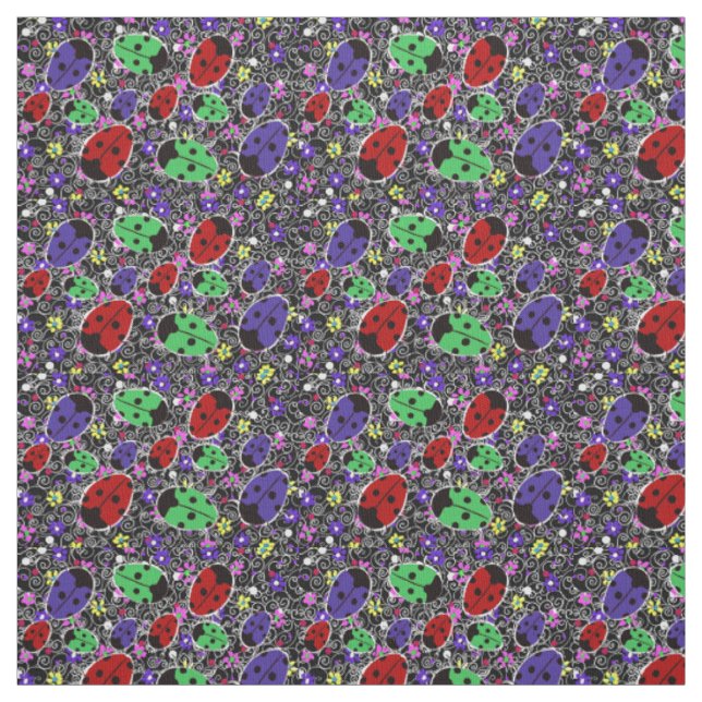 Ladybug Fabric (Swatch)