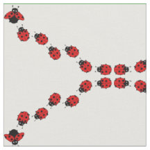 Ladybug fabric