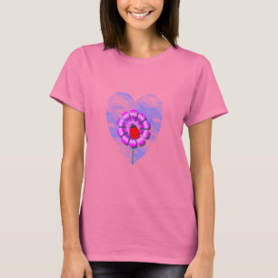 Ladybug & Flower T-shirt