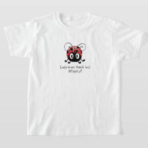 Ladybug Garden Party T-Shirt - Whimsical Design