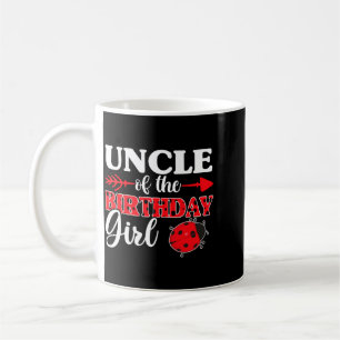 Ladybug Girl And Uncle Shirt Uncle Of The Birthday Coffee Mug