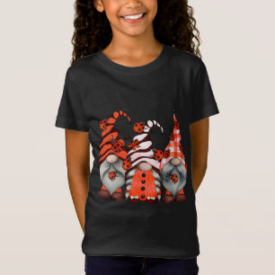 Ladybug Gnomes Tomte Scandinavian Three Garden Gno T-Shirt