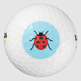 Ladybug Golf Balls