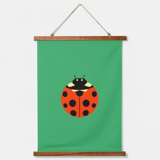 Ladybug Hanging Tapestry (Front)