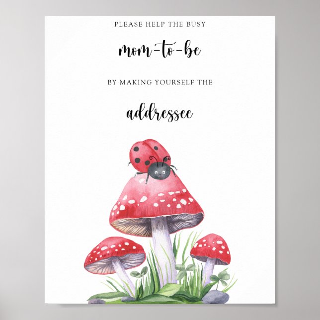 Ladybug - Help the Busy Mum-to-Be Poster (Front)