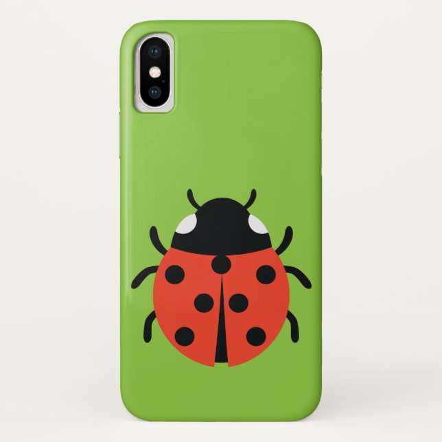 Ladybug Illustration Case-Mate iPhone Case (Back)