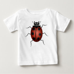 Ladybug insect Design Baby T-Shirt