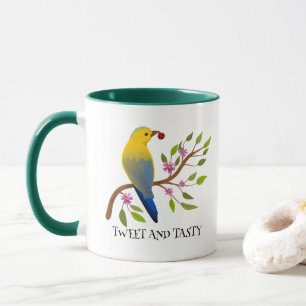 ladybug insect tasty colourful bird girly mug