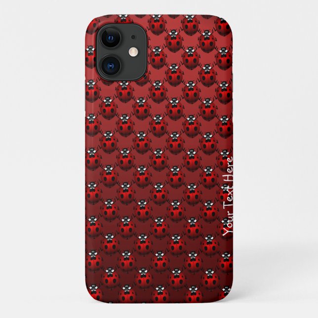 Ladybug iPhone Case Lady Bird Mobile Cases Custom (Back)
