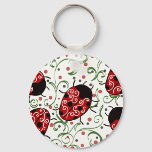 Ladybug Key Ring