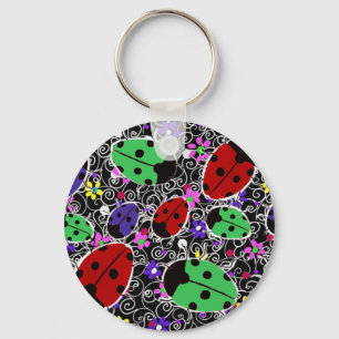 Ladybug Key Ring