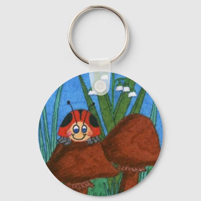 Ladybug Keychain (Front)