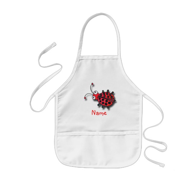 Ladybug! Kids Apron (Front)