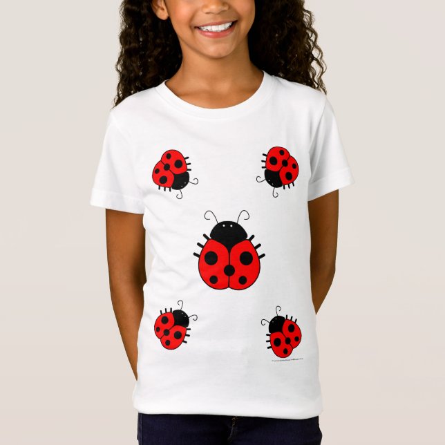 Ladybug Kids T-Shirt (Front)