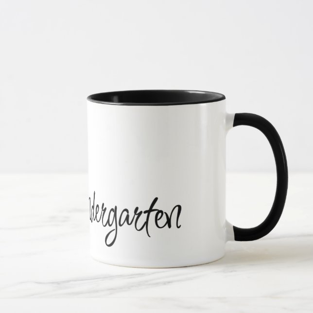 Ladybug Kindergarten Mug (Right)