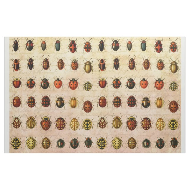 Ladybug Ladybird Beetle Insect Bug Fabric (Yard)