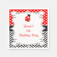 Ladybug Ladybird Birthday Party