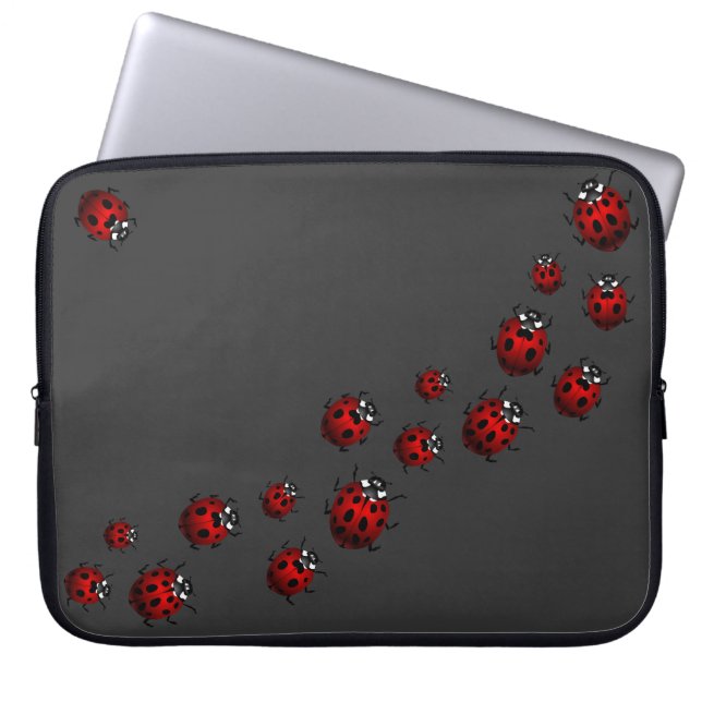 Ladybug Laptop Sleeve Ladybird Tablet Cases (Front)