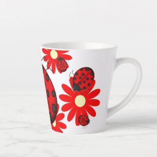 Ladybug Latte Mug
