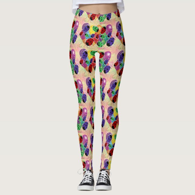 Ladybug Leggings (Front)