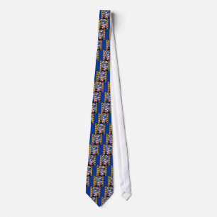 Ladybug Lighthouses Tie