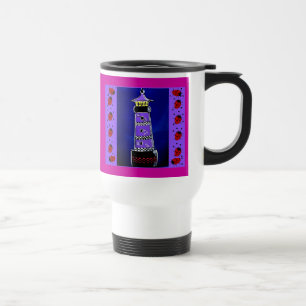 Ladybug Lighthouses Travel Mug