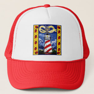 Ladybug Lighthouses Trucker Hat