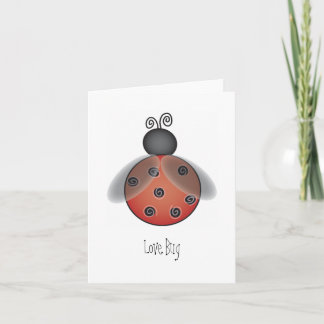 Ladybug, Love Bug Card
