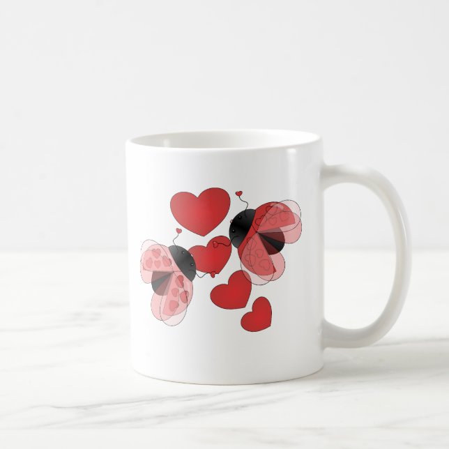 Ladybug Love Coffee Mug (Right)