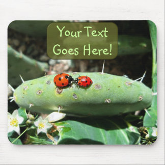 Ladybug Love Mouse Pad