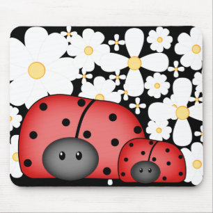 Ladybug Love Mousepad