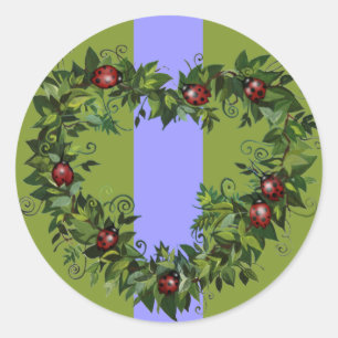 Ladybug Love Sticker