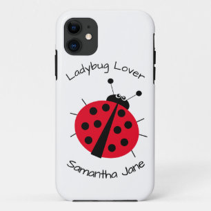 Ladybug Lover Girly Fun Cute Cartoon Case-Mate iPhone Case