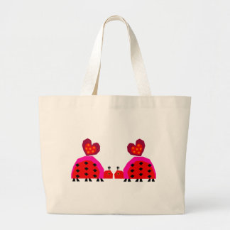Ladybug Lovers Large Tote Bag