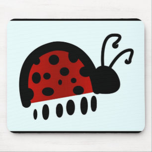 ladybug mouse pad