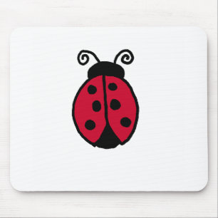 ladybug mouse pad