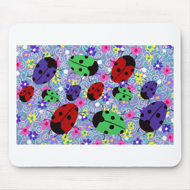 Ladybug Mouse Pad (Front)