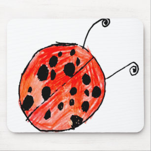 Ladybug Mouse Pad