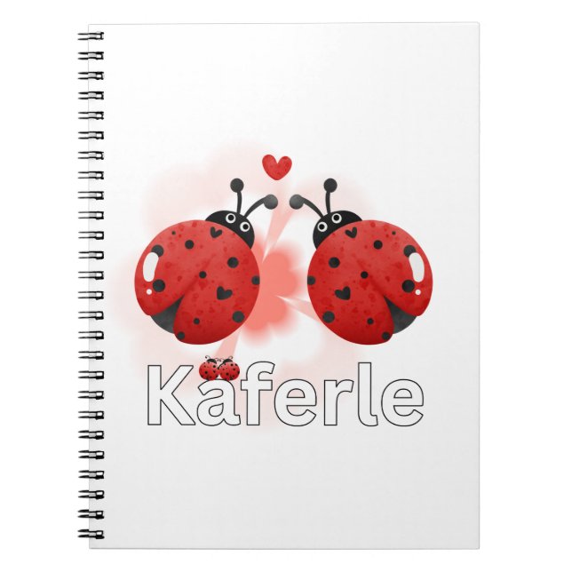 Ladybug Mug Notebook (Front)