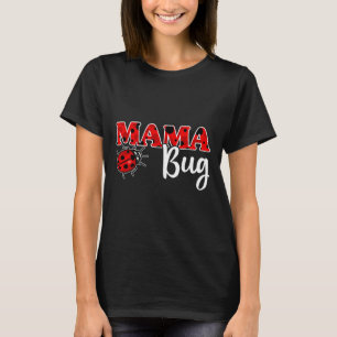 Ladybug Mum Of The Birthday Girl Shirt 