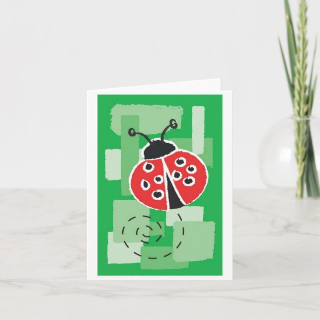 LadyBug Notecard (Front)