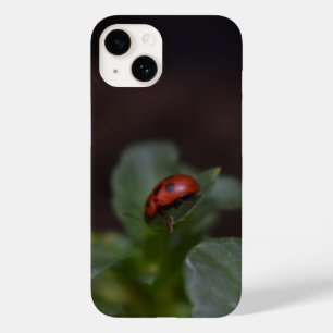 Ladybug on Flowers Case-Mate iPhone 14 Case