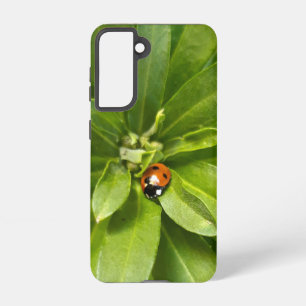 Ladybug on Flowers Samsung Galaxy Case